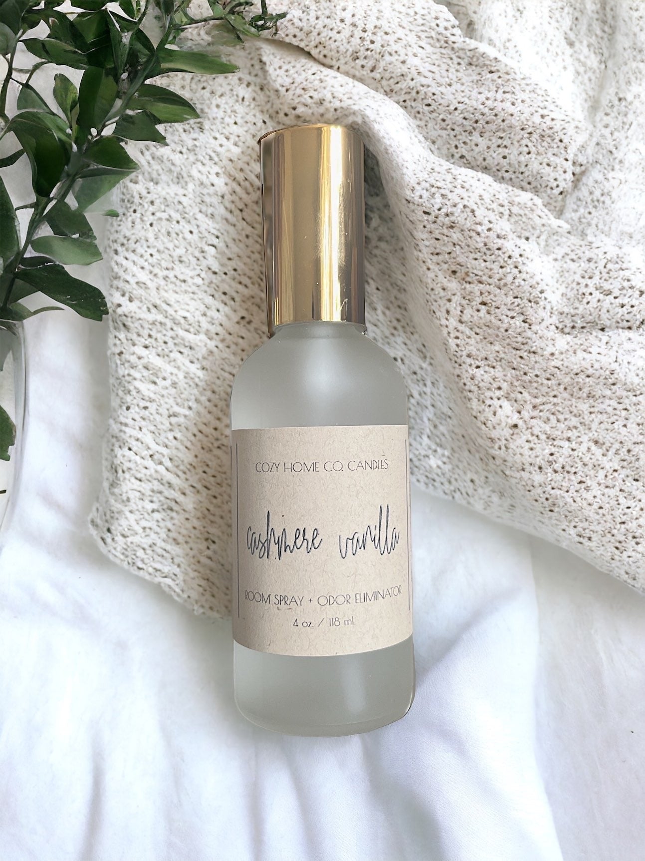 Cashmere Vanilla Room Spray – Cozy Home Co Candles