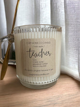 Load image into Gallery viewer, Teacher&#39;s Appreciation Week Candle
